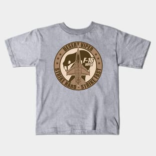 F-16 Viper Desert Viper Kids T-Shirt